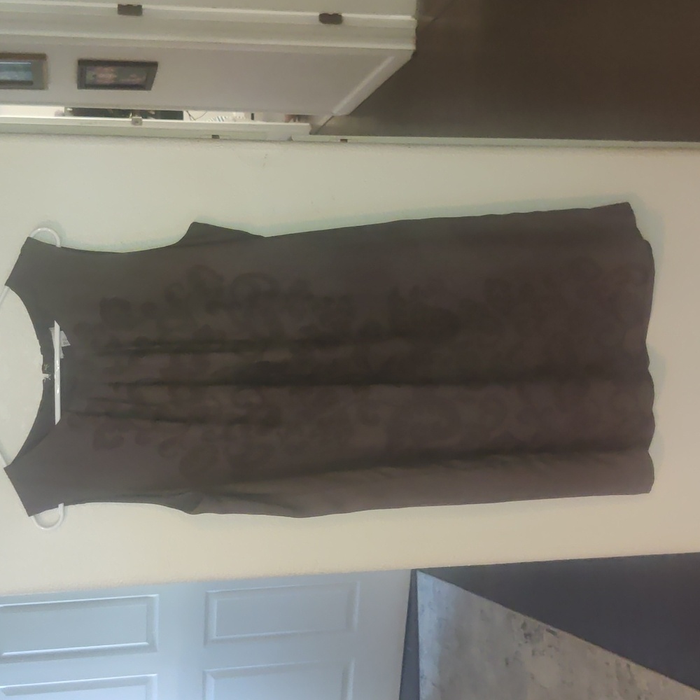 H&M Sleeveless Midi Dress in Gray Size 14 (Up For Offers)